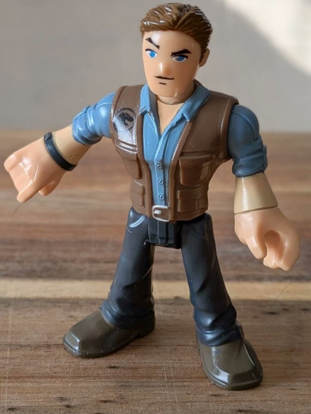 Fisher-Price Imaginext Jurassic World 3" Action Figure Owen Grady Chris Pratt